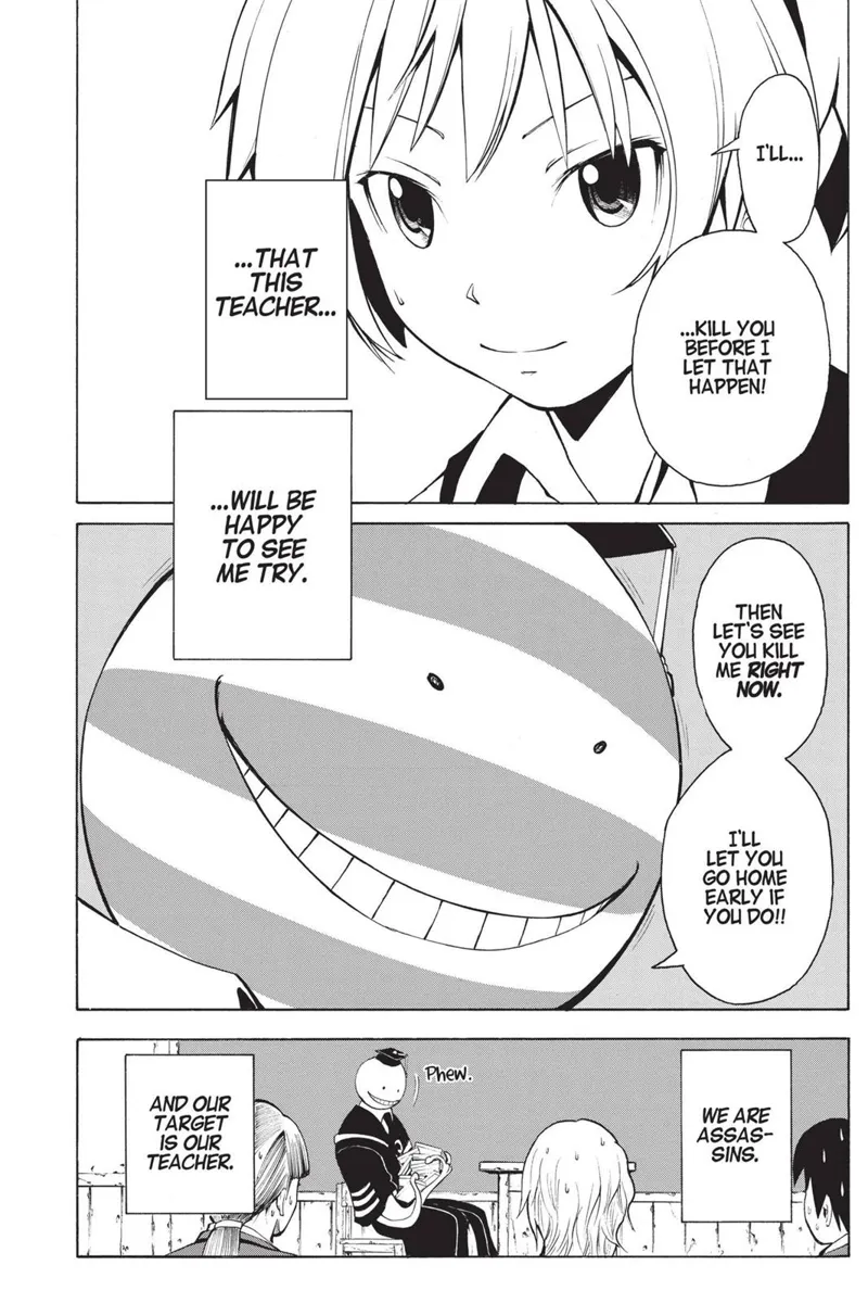 Assassination Classroom chapter 1