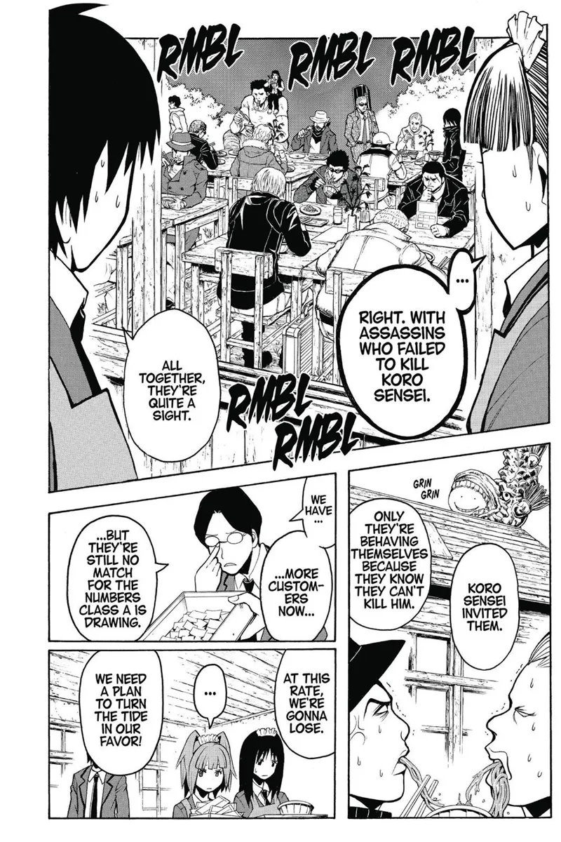 Assassination Classroom chapter 117