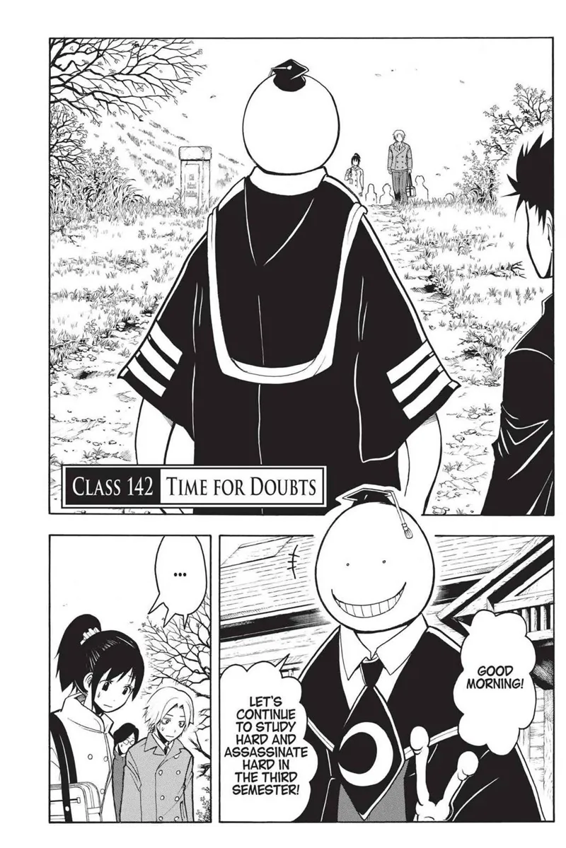 Assassination Classroom chapter 142