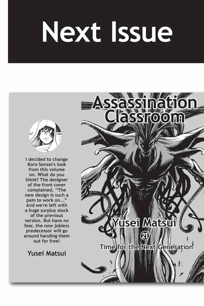 Assassination Classroom chapter 170