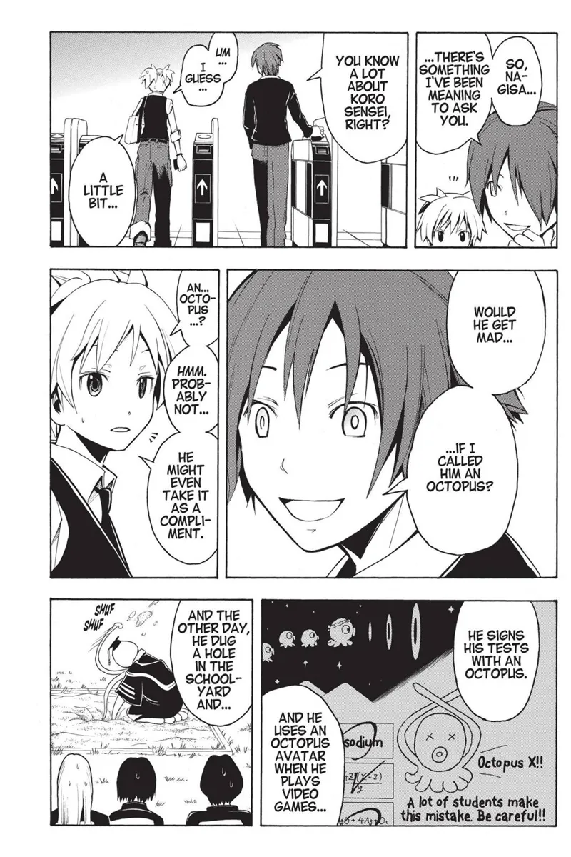 Assassination Classroom chapter 5