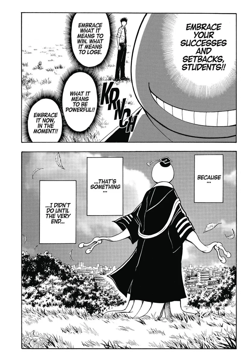 Assassination Classroom chapter 54