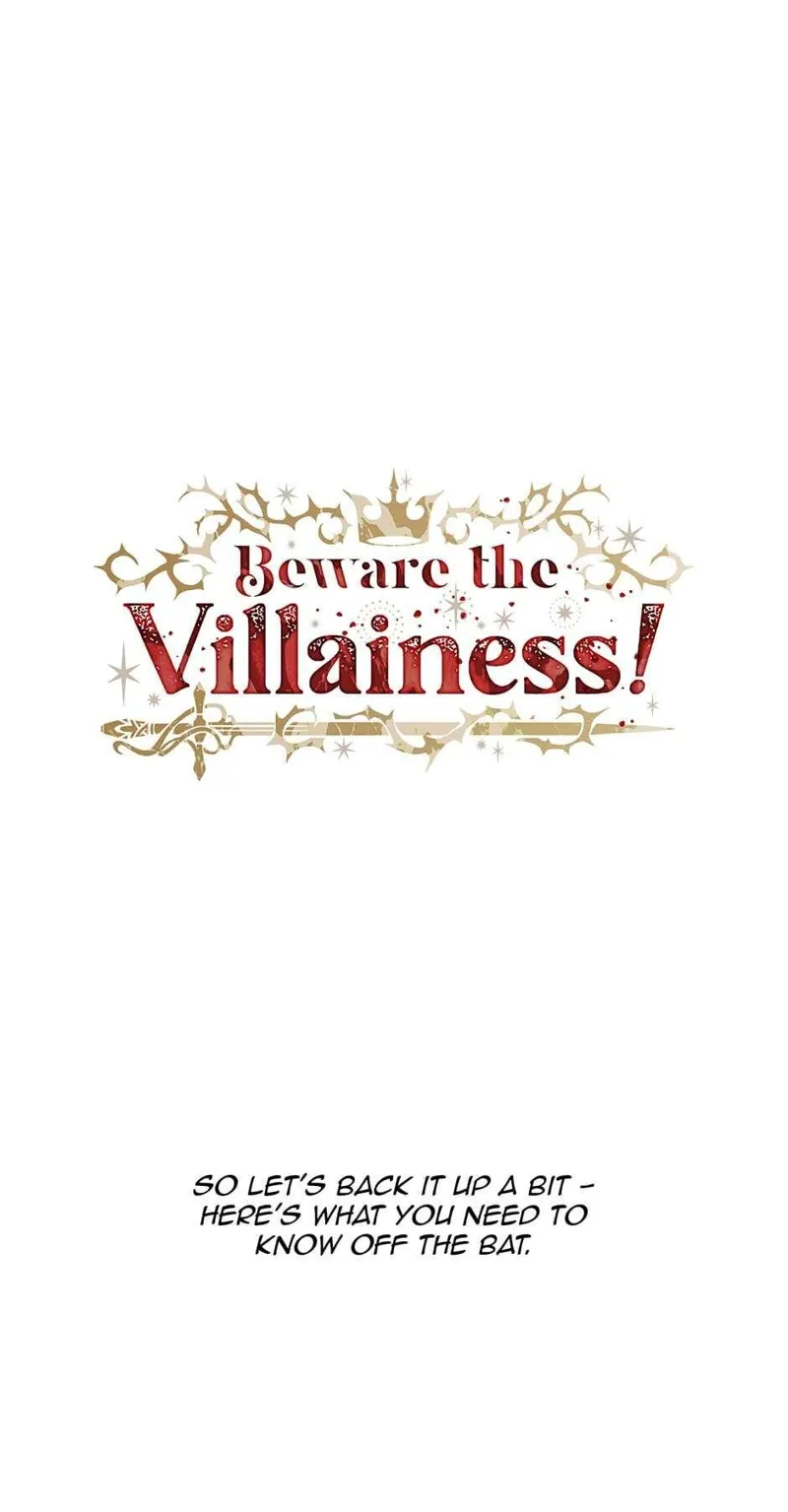 Beware the Villainess chapter 1
