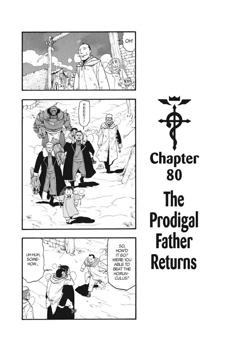 Fullmetal Alchemist chapter 80