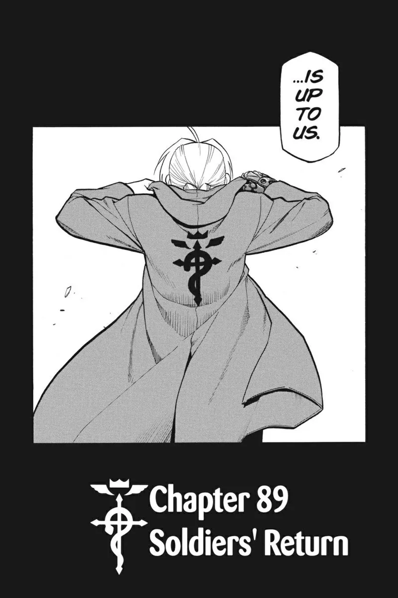 Fullmetal Alchemist chapter 89
