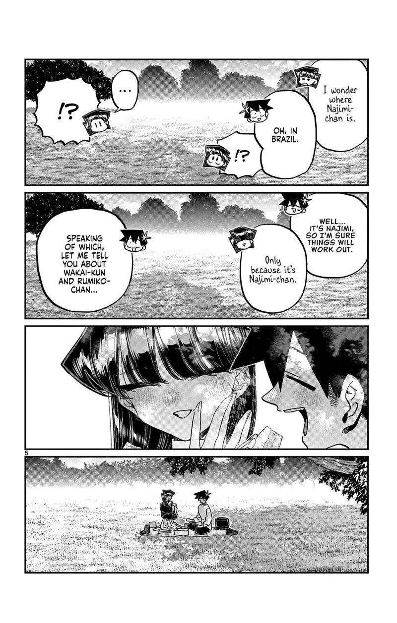 komi-san chapter 500