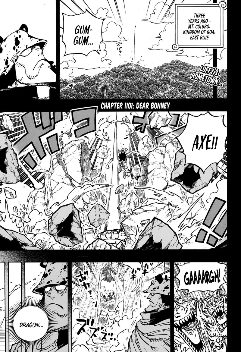 One Piece chapter 1101
