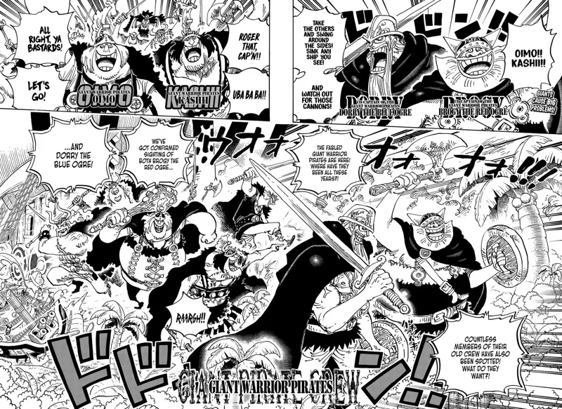 One Piece chapter 1107