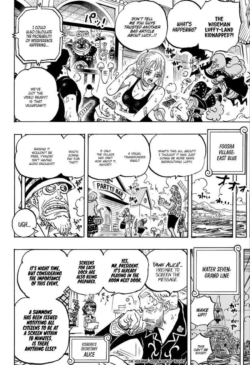 One Piece chapter 1109