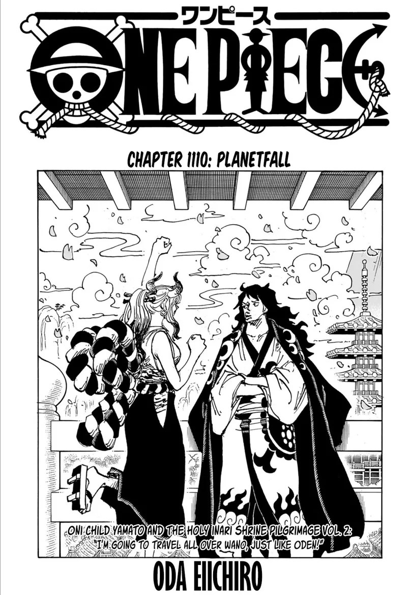 One Piece chapter 1110