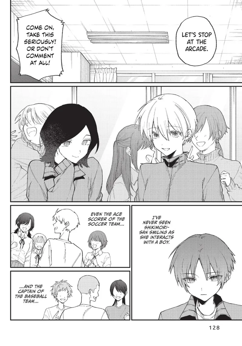 Shikimori's Not Just a Cutie chapter 138.5