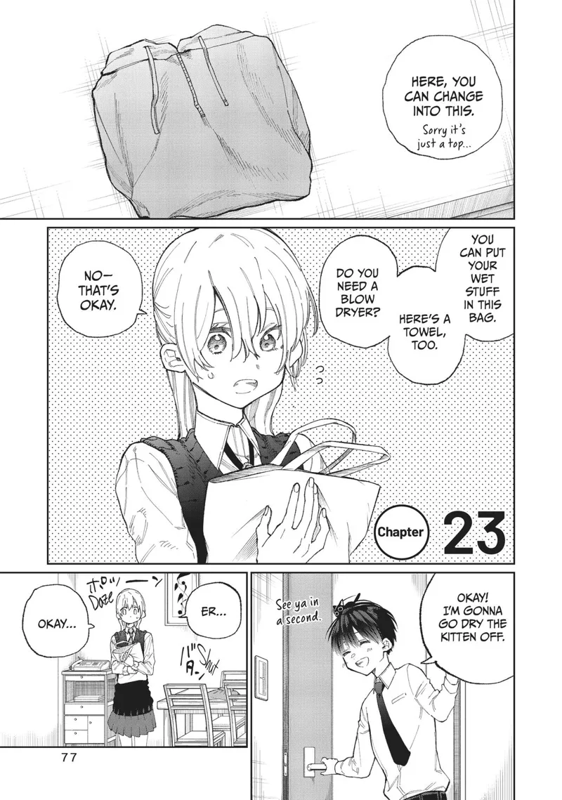 Shikimori's Not Just a Cutie chapter 23