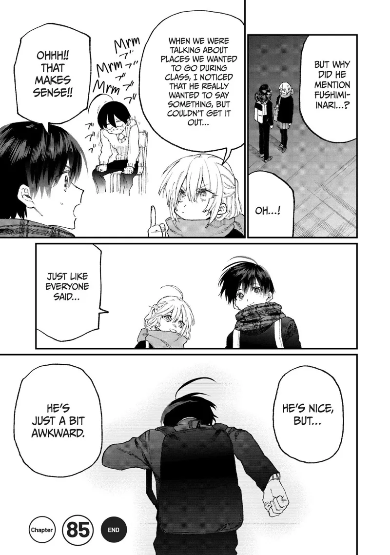 Shikimori's Not Just a Cutie chapter 85