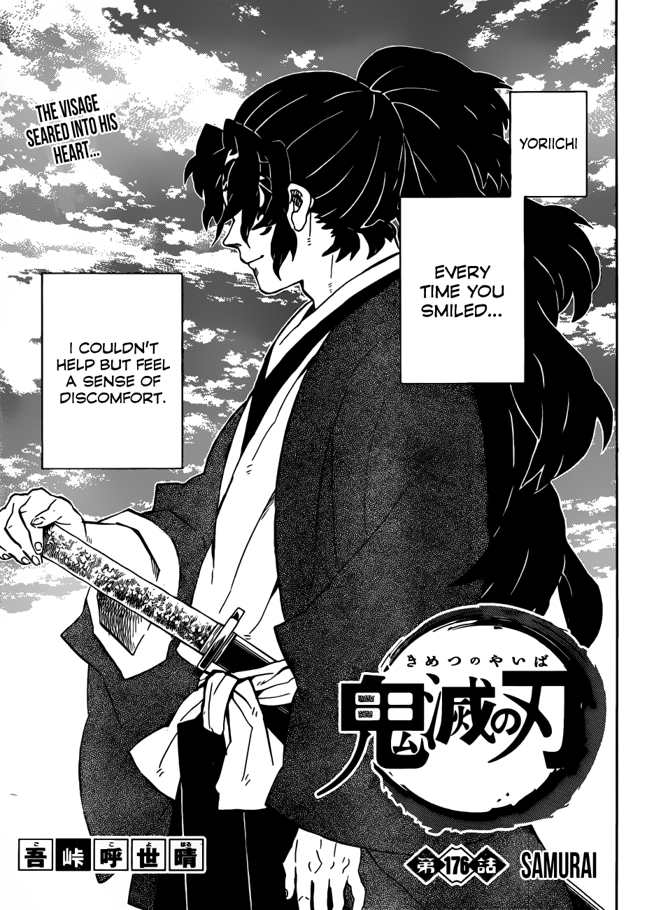 demon slayer kimetsu no yaiba chapter 176 samurai 1 - Demon Slayer: Kimetsu no Yaiba, Chapter 176: Samurai