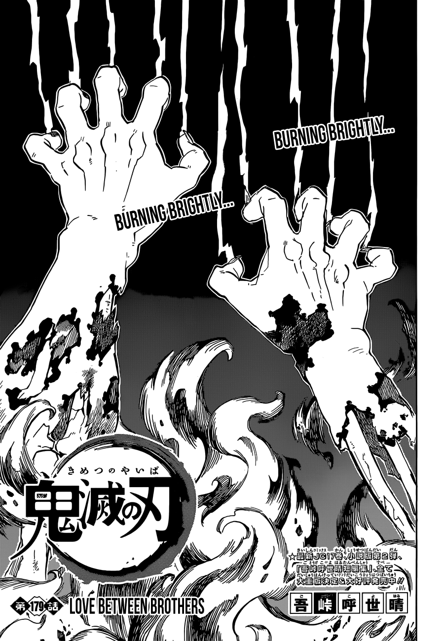 demon slayer kimetsu no yaiba chapter 179 love between brothers 1 - Demon Slayer, Chapter 179