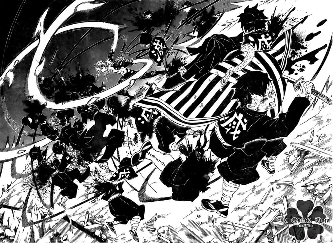demon slayer kimetsu no yaiba chapter 184 frontal attack 31 - Demon Slayer, Chapter 184
