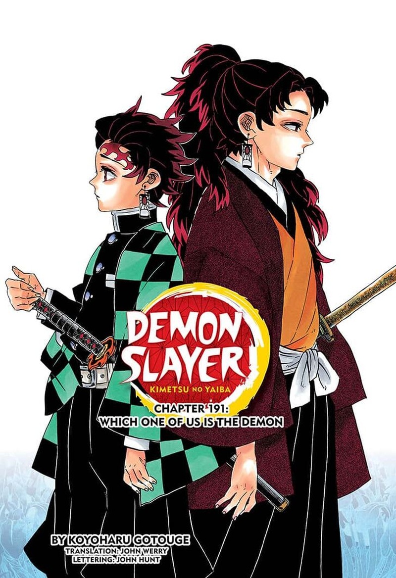 demon slayer kimetsu no yaiba chapter 191 which one of us is the demon 1 - Demon Slayer, Chapter 191