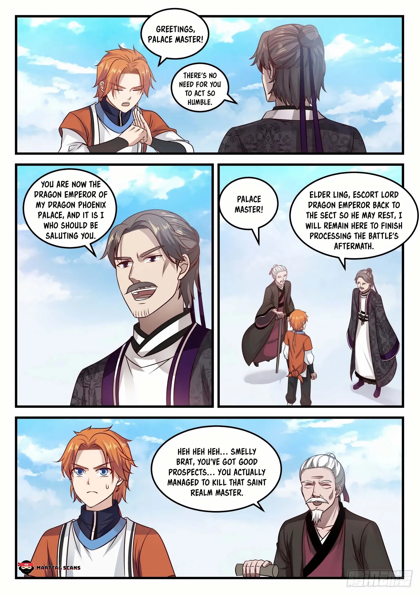 Martial Peak, Chapter 730 Dragon Emperor's Prestige